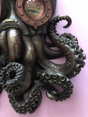 Nemesis Now Steampunk Octopus Beeldje, Hars, Brons, 19cm Nemesis Now Steampunk Octopus Beeldje, Hars, Brons, 19cm
