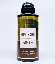 1 Bath Body Works HONORABLE FOR MEN Body Spray Mist Perfume 3.7 oz