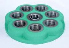 67073 REDDING TURRET 7 STATION W/BUSHING FOR T-7 (1″ Z SERIES HOLES) - BRAND NEW