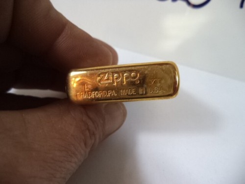 zippo lighter PEACE COLOR COLLECTION SERIES BRASS NUOVO ANNO 1995 4 PIECES - Imagen 14 de 17