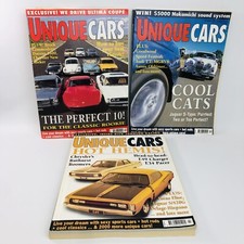 Unique Cars Magazine April May July November 1999 Vintage Free & Fast Shipping
