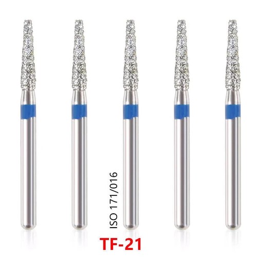 Dental Diamond FG High Speed Burs for Polishing Smoothing Teeth Polishers 50 Pcs - Picture 46 of 116