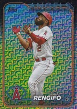 2024 Topps Holiday #159 Luis Rengifo Los Angles Angels