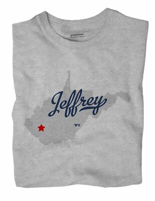 Jeffrey West Virginia WV T-Shirt MAP