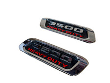 Oem Dodge Ram 3500 19-22 Heavy Duty Hood Emblem Set Pair P68362218ac Oem Dodge Ram 3500 19-22 Heavy Duty Hood Emblem Set Pair P68362218ac
