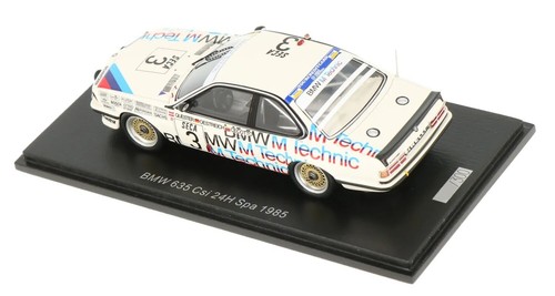 Spark SB660 BMW 635 Csi #3 ""BMW Motorsport"" Spa 24 ore 1985 - scala 1/43 - Foto 2 di 4
