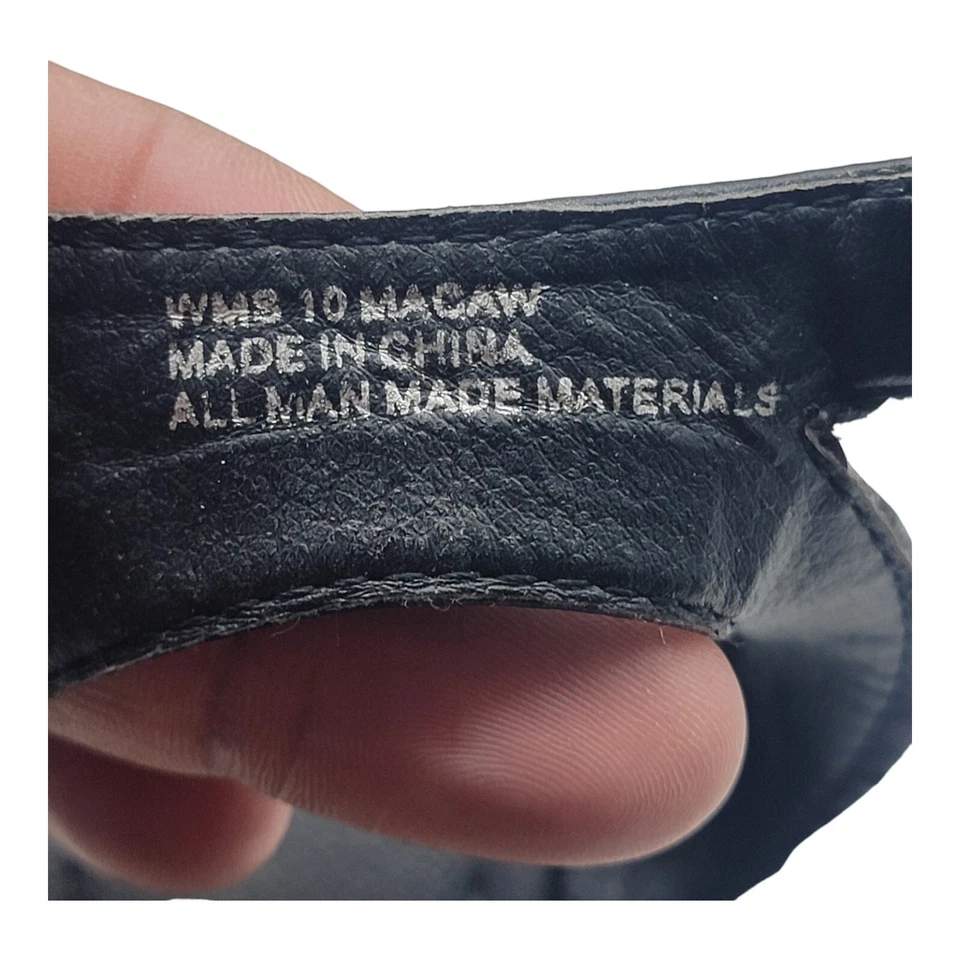 Zapatos Report para mujer talla 10 negro guacamayo tacón de cuña plataforma estrás Foto 2 de 4