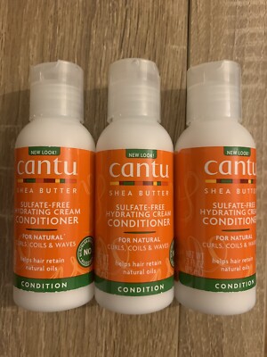 CANTU Sheabutter Feuchtigkeitsspendende Creme Conditioner für Locken 89 ml x 3 .
