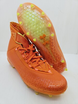 NEW Men's Under Armour Highlight MC Orange Football - Main Image
