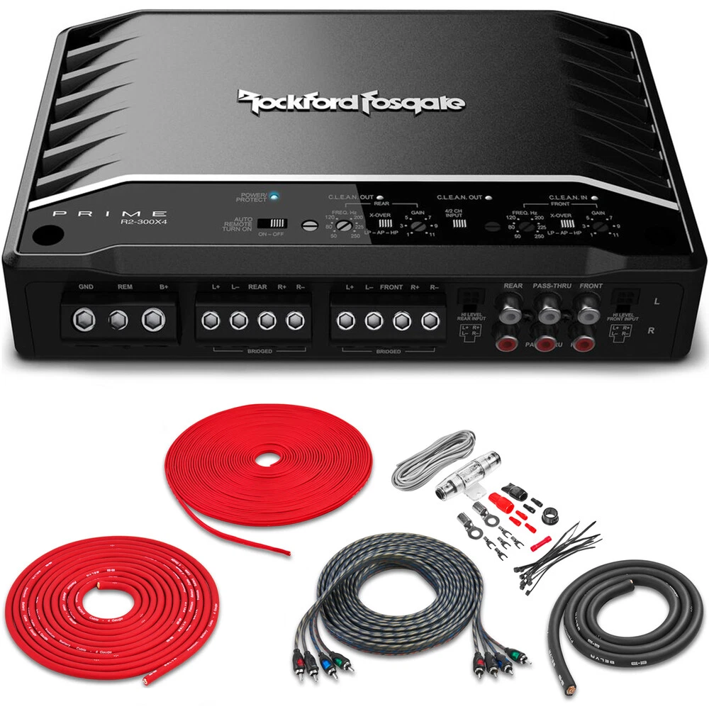 Rockford Fosgate 300X4 Car Audio Amplifiers for sale | eBay