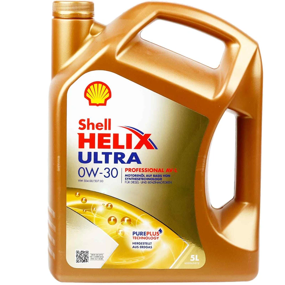 2x5L SHELL HELIX PROFESSIONAL AV-L 0W30 passend für VW 504.00 507.00 PORSCHE C30 - Bild 2 von 4