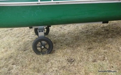 SAILBOATS TO GO Cart for canoe, kayak, Snark, boat. Strong. Folds. ( Dolly, trolley, kart )