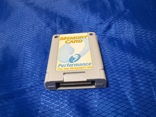 Nintendo 64 N64 Performance Memory Card tested works