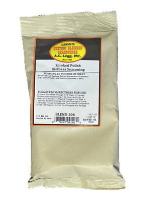 A.C. Legg's Smoked Polish Kielbasa Seasoning Blend 106 - Authentic Polish Flavor