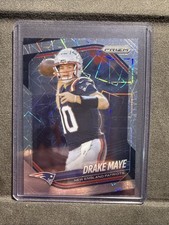 2025 Panini Prizm - Drake Maye #165 Cracked Ice ❄️Prizm Mint