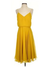 Jenny Yoo Collection Women Yellow Cocktail Dress 4