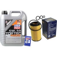 SCT Inspektionspaket 5L Liqui Moly Top Tec 4200 5W-30 FüR Mercedes C-Klasse