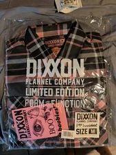 Dixxon Flannel I LOVE BOOBIES Flannel Men's Medium New In Bag With Tags 