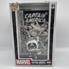 Figura Figura Funko Pop Capitán América (61) Marvel 85th Vinilo Cómic Cubierta