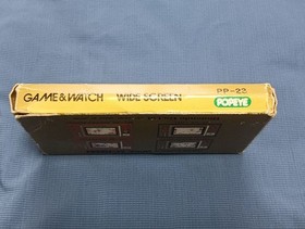 Nintendo Game & Watch Popeye PP-23 Wide Screen 1981 with Box Tested