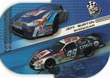2003 Promo Previews Jeff Burton #S1B/12 Die-Cut Showcar NASCAR Trading Card