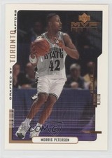 2000-01 Upper Deck MVP Rookie Morris Peterson #195 0al3