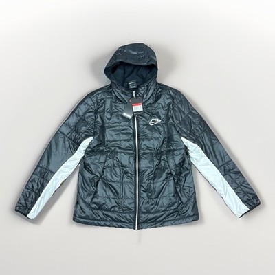 New Nike NSW Synthetic Fill Thermore Full Zip Jacket CU4422 070 Men's Size Large