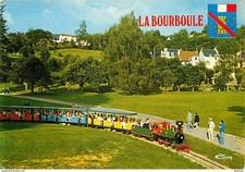 AK - Züge - La Bourboule - Der kleine Zug im wunderschönen Rahmen