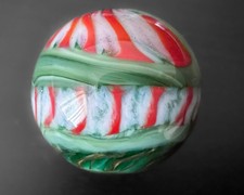 Robert LaGrand 1.07" RL 03 Aventurine Contemporary Handblown Art Glass Marble