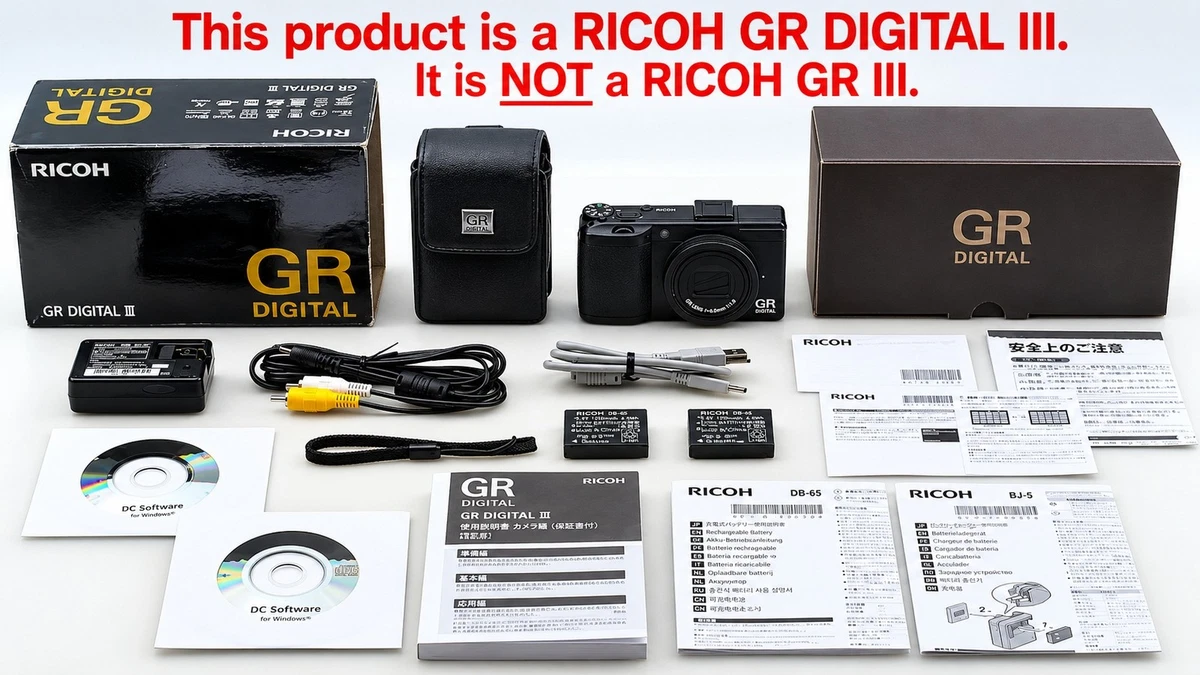Ricoh GR 3-9.9x Digital Cameras for Sale - Shop New & Used Digital