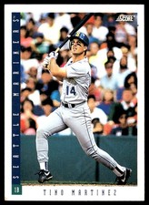 Tino Martinez 1993 Score #76 Mariners MLB READ FREE SHIPPING AutographDen