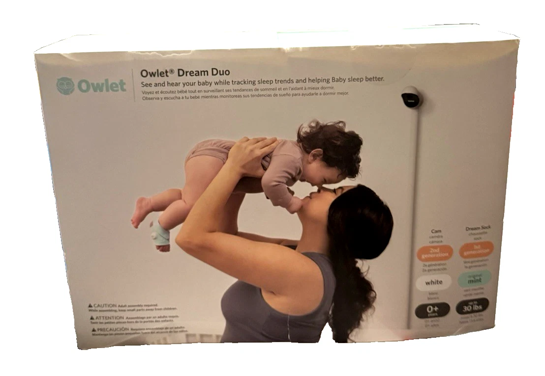 Owlet (PS04NMBBJ) Baby Monitor. PLASTIC AROUND THE MERCH. NIB AND SEALED