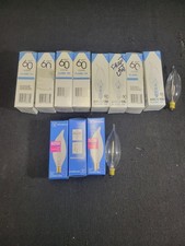 LOT of 14 60W Flame Tip Light Bulbs Candelabra Base-ABCO and Westinghouse