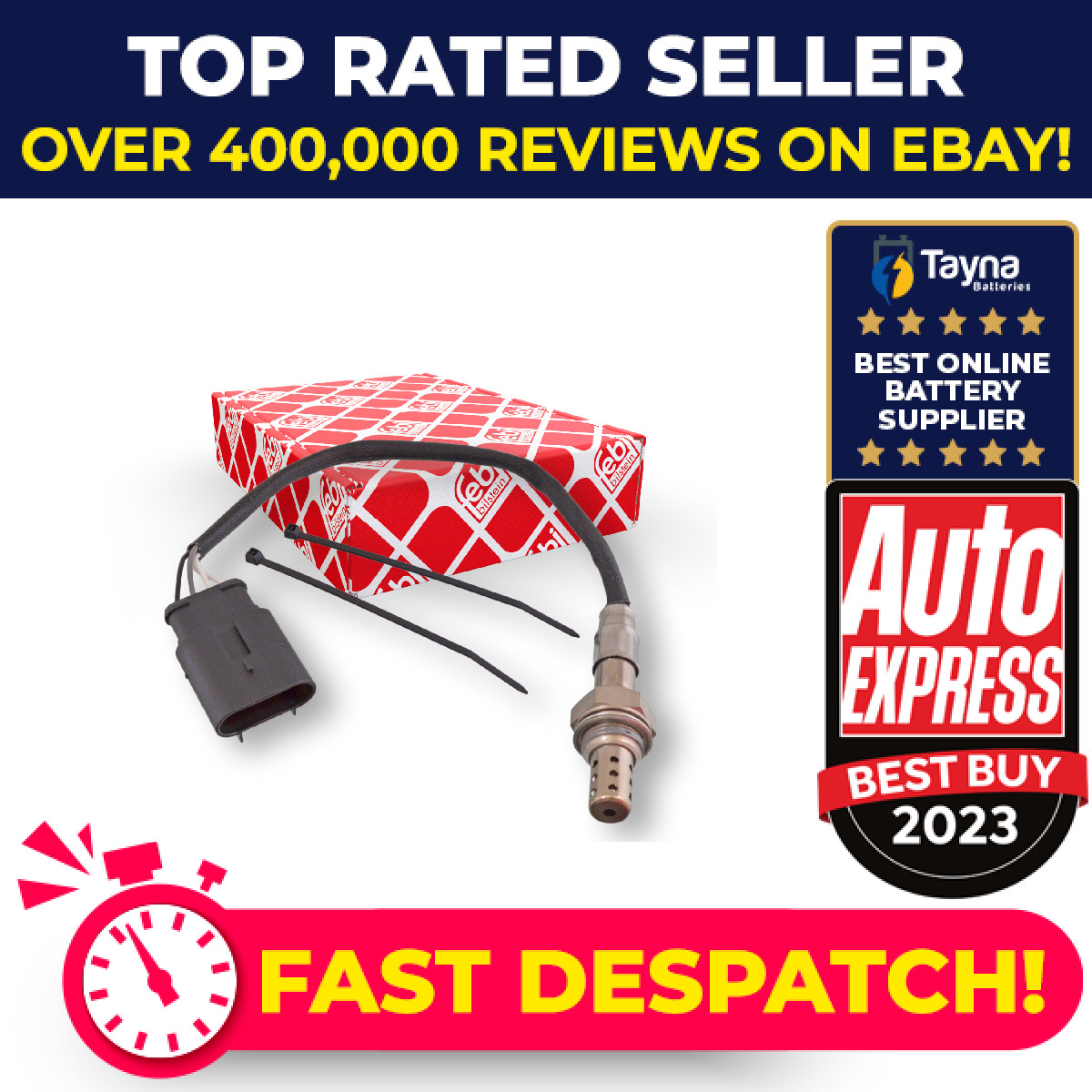 Lambda Sensor Post Cat 178568 Febi Oxygen 55219791 0055219791 Quality Guaranteed