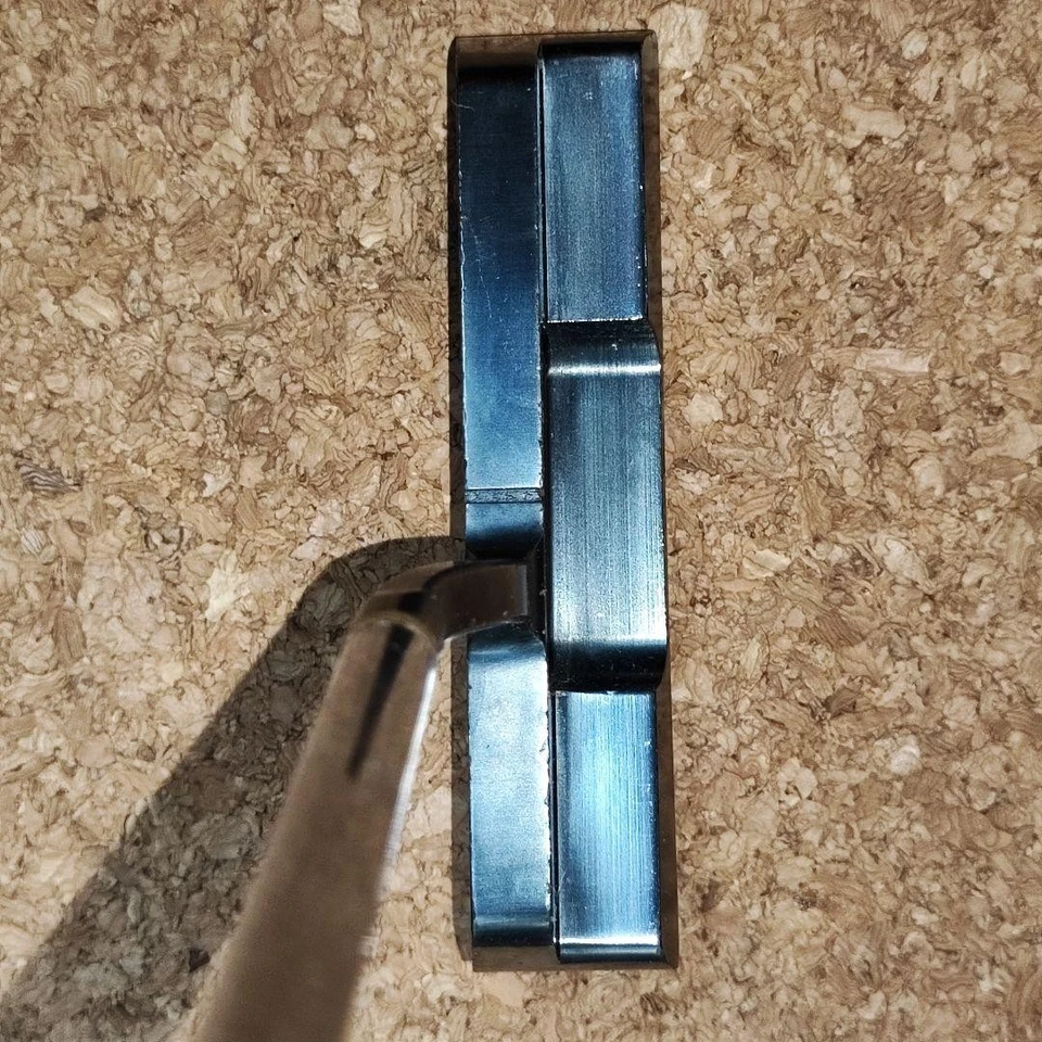 Ray Cook Blue Goose BG IV Silver Blade Putter 32" Rare Used - Image 3 of 4