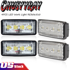 Led Upper Cab Light For Deere 8100 8200 8300 8400 Re306510 Re161288 4pc
