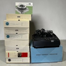 Kodak Carousel Slide Projector Model 800 Fully Functional w/ Extras