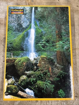 Brand New Sealed Vintage 500 pc Kodacolor puzzle  Maymere Falls WA  1998