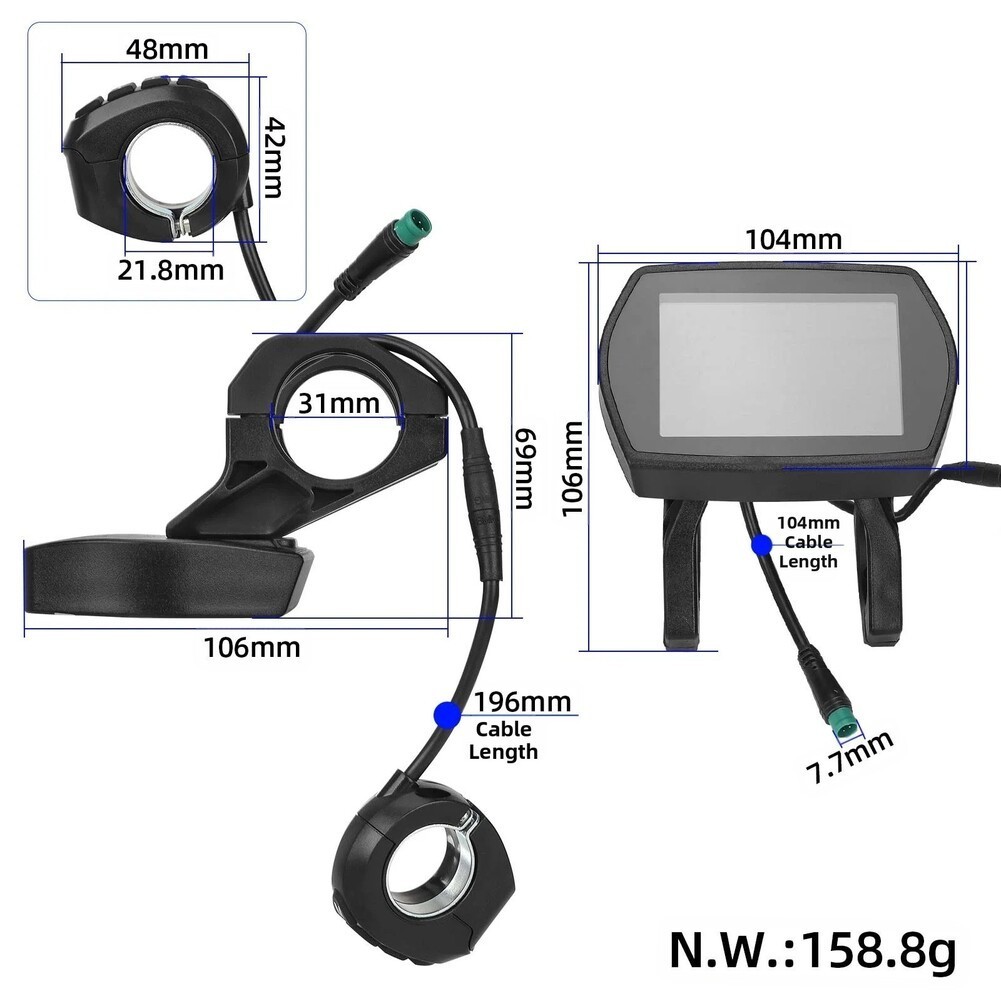 Display LCD Digitale per KUGOO G2 PRO foto 6