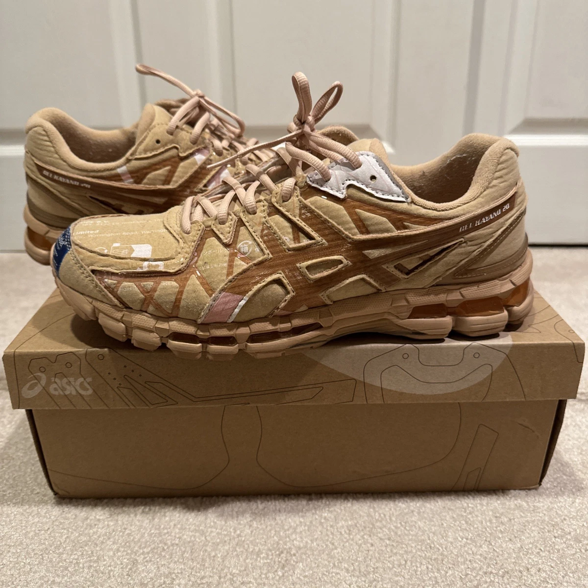 Doublet x ASICS Gel Kayano 20 Cardboard for Sale | Authenticity