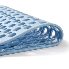 Mantto Bath Tub Shower Mat Extra Soft Long Bath Mat Non-Slip with Suction Cups