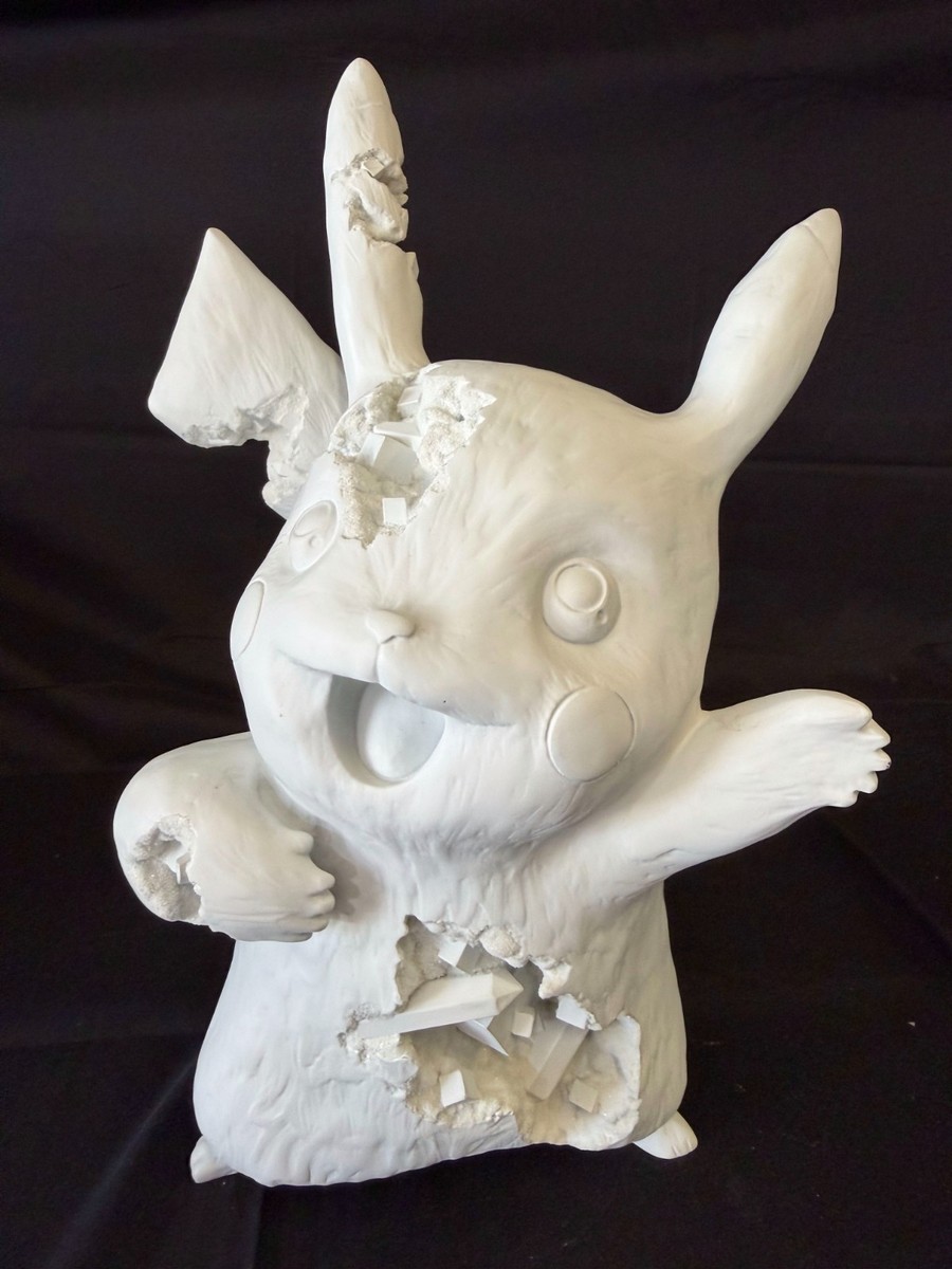 Daniel Arsham x Pokémon DANIEL ARSHAM x Pokemon 'Pikachu' (2022) Crystallized Eroded Keychain