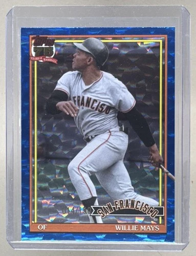 2026 Topps Series 2 Willie Mays Crackle Foil (RAW)