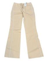 Urban Outfitters Women's Pants Size US-2-UK-6 Taupe Beige Wide Leg Mid Rise NWT