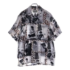 Wacko Maria 21ss Larry Clark Tulsa Hawaiiian Shirt S Open Collar Short Used 3199