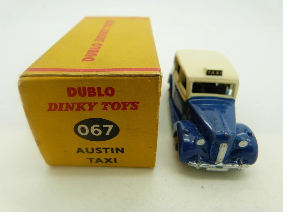 Dinky Dublo 067 Austin Taxi in complete original box - Image 3 of 4