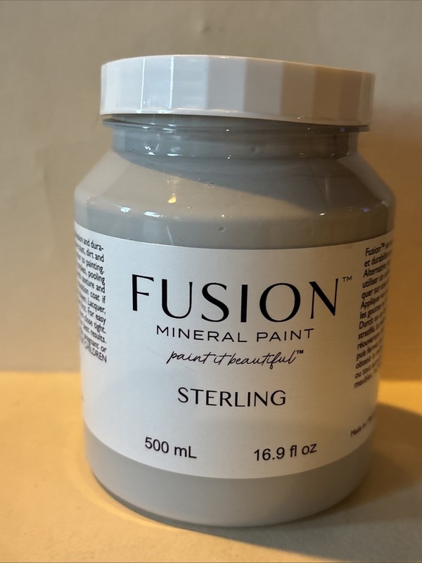 Fusion Mineral Paint  Sterling All in One 500 ml  16.9 fl Oz