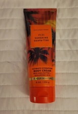 1 New Bath and Body Works Fiji Sunshine Guava-Tini Ultimate Hydration Body Cream