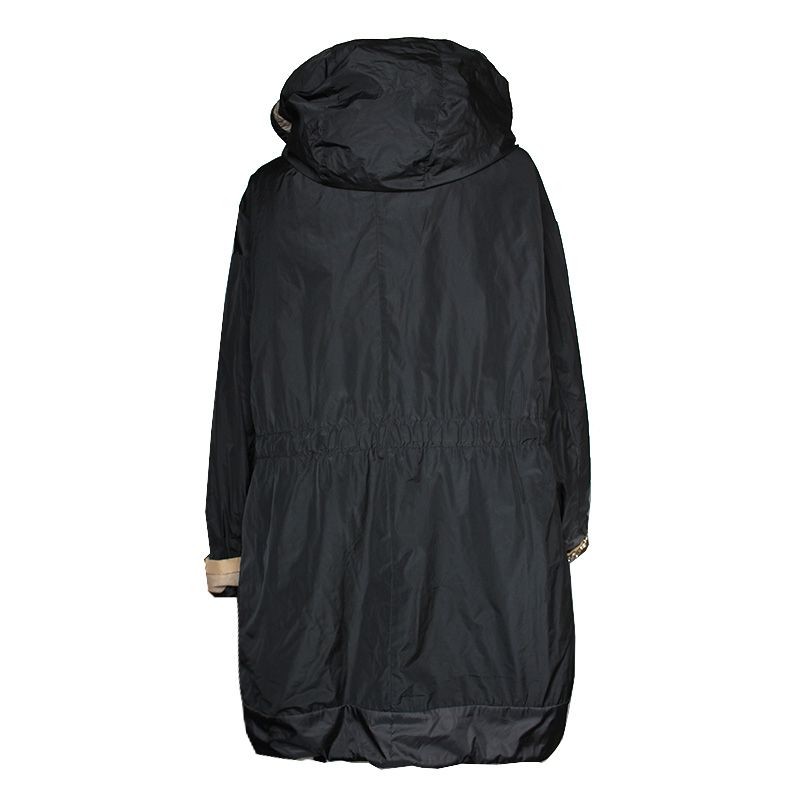 MaxMara Intrend Black Reversible Padding Coat 55,… - image 4