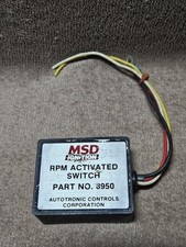 Look Msd Ignition Rpm Activated Switch 8956